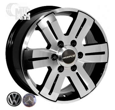 Replica Mercedes (BK562) 7x16 6x130 ET60 DIA84,1 (BP)